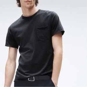 Rag & bone miles tee in principal grey